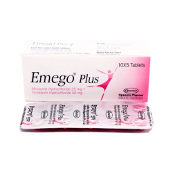 Emego Plus 25 mg+50 mg Tablet