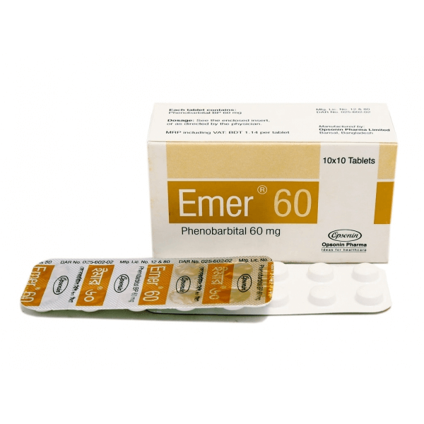 Emer 60 mg tab in Bangladesh,Emer 60 mg tab price , usage of Emer 60 mg tab