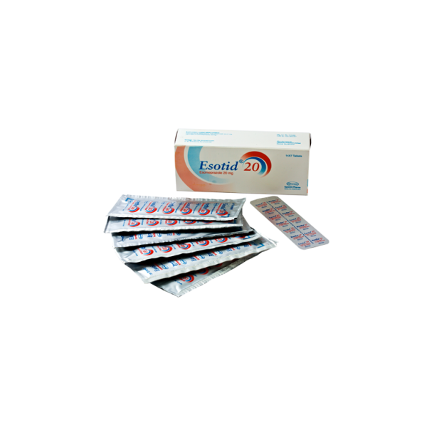 Esotid 20 mg tab in Bangladesh,Esotid 20 mg tab price , usage of Esotid 20 mg tab