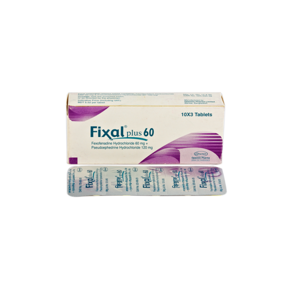 Fixal Plus 60 mg+120 mg Tablet Bangladesh,Fixal Plus 60 mg+120 mg Tablet price , usage of Fixal Plus 60 mg+120 mg Tablet,