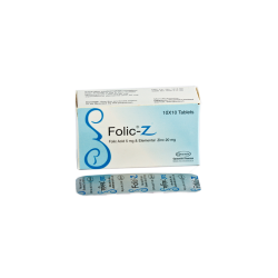 Folic-Z 5 mg+20 mg Tablet