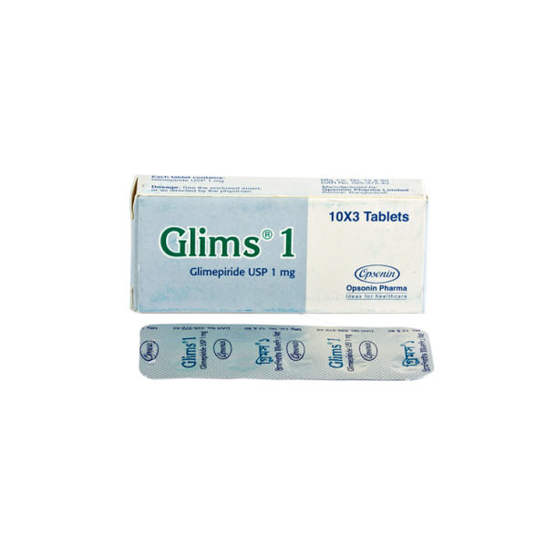 Glims 1 mg Tablet in Bangladesh,Glims 1 mg Tablet price , usage of Glims 1 mg Tablet,