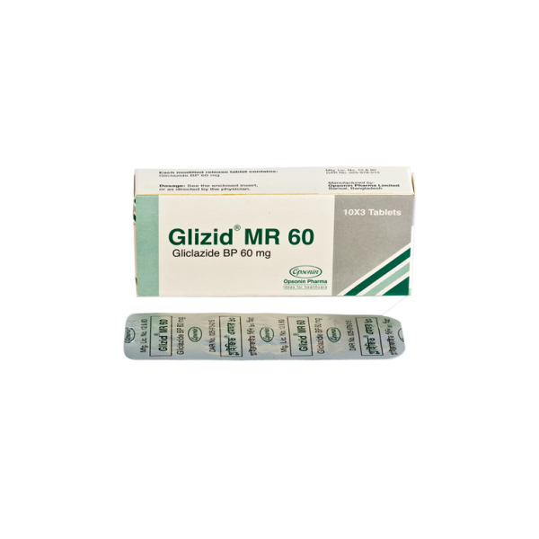 Glizid MR 60 mg Tablet in Bangladesh,Glizid MR 60 mg Tablet price , usage of Glizid MR 60 mg Tablet,