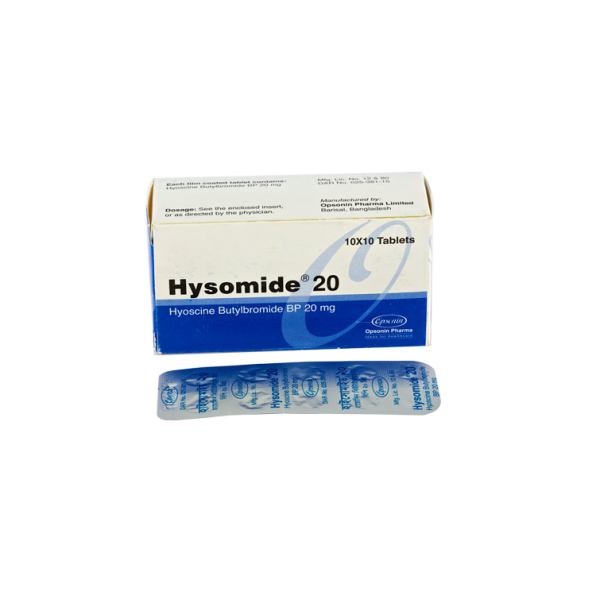 Hysomide 20 mg Tablet in Bangladesh,Hysomide 20 mg Tablet price , usage of Hysomide 20 mg Tablet,