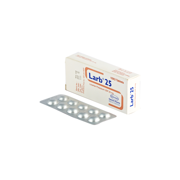 Larb 25 mg Tablet in Bangladesh, Larb 25 mg Tablet price , usage of Larb 25 mg Tablet,