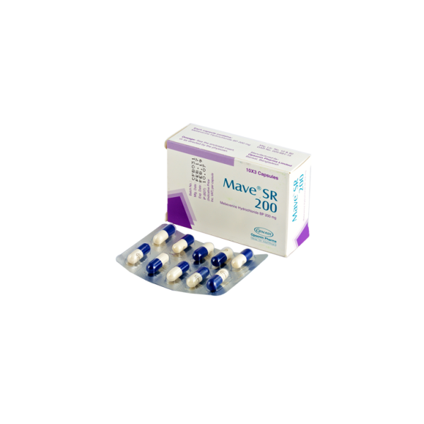 Mave SR 200 mg Cap in Bangladesh,Mave SR 200 mg Cap price , usage of Mave SR 200 mg Cap