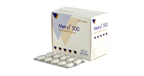 Metril Metryl 500 mg tab - Metronidazole