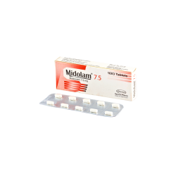 Midolam 7.5 mg tab