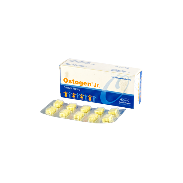 Ostogen Jr. 250 mg Chewable Tablet Bangladesh,Ostogen Jr. 250 mg Chewable Tablet, usage of Ostogen Jr. 250 mg Chewable Tablet,