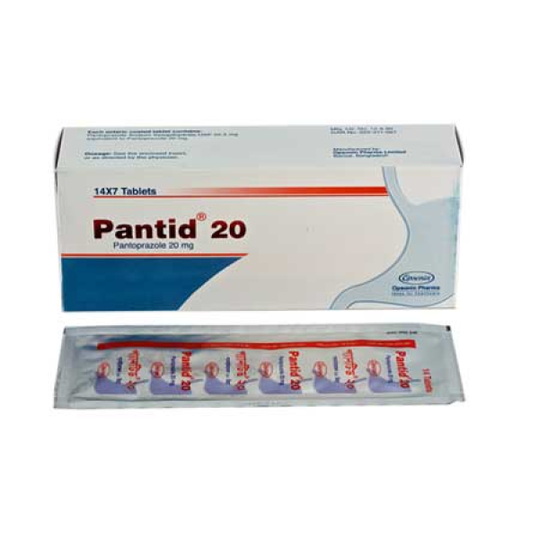 Pantid 20 mg Tab in Bangladesh,Pantid 20 mg Tab price , usage of Pantid 20 mg Tab