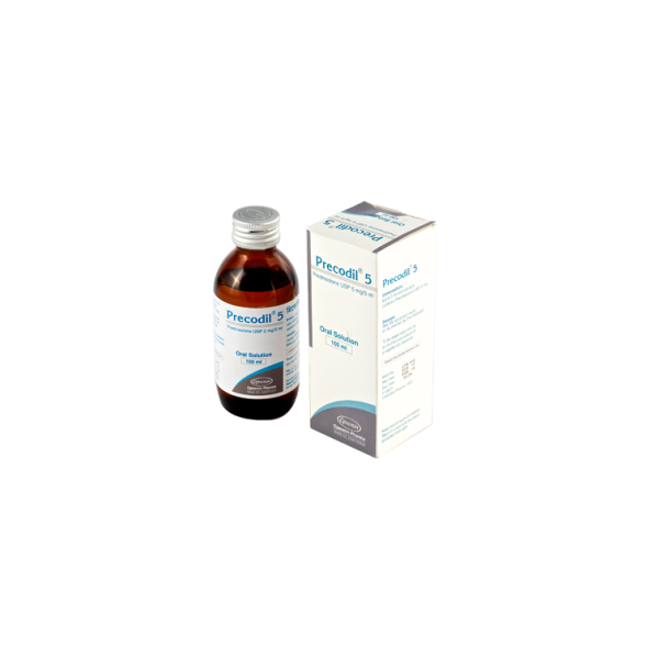 Precodil 5 100 ml oral solution in Bangladesh,Precodil 5 100 ml oral solution price , usage of Precodil 5 100 ml oral solution