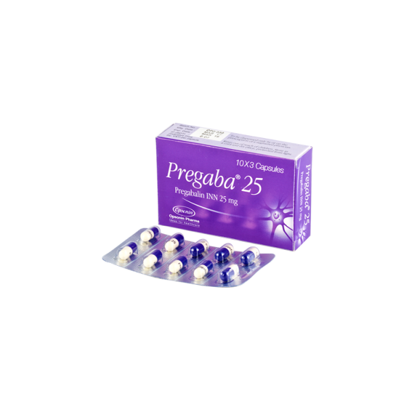 Pregaba 25 mg Cap