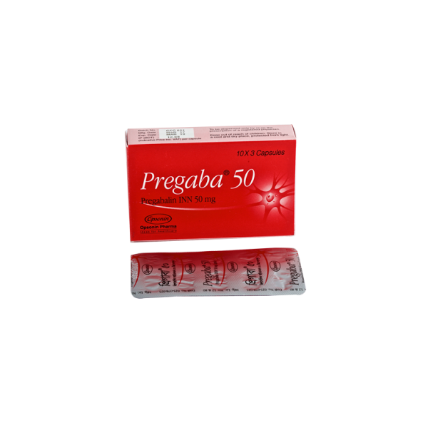Pregaba 50 mg Cap