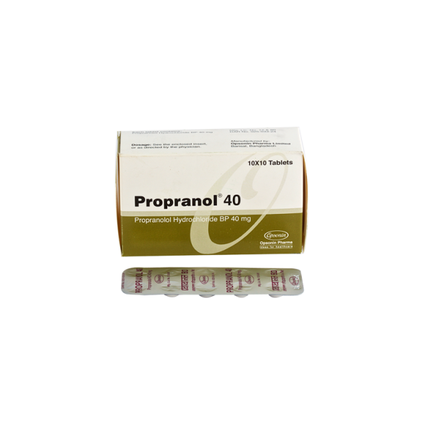 Propranol 40 mg tab in Bangladesh,Propranol 40 mg tab price , usage of Propranol 40 mg tab