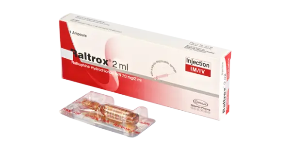 Raltrox 20 Injection - Nalbuphine