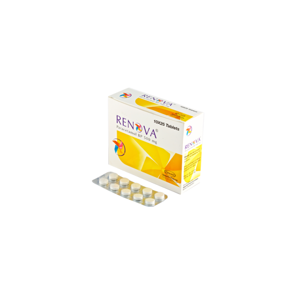 Renova 500 mg tab, 17561, Paracetamol