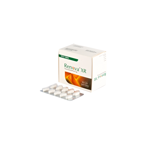 Renova XR 665 mg tab, 17738, Paracetamol