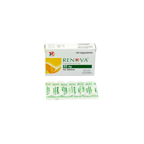 Renova 60 supp, 17730, Paracetamol