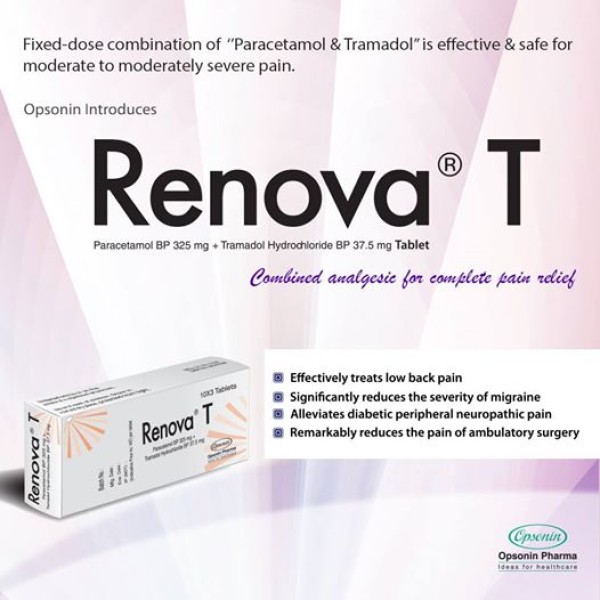 Renova-T 325 mg+37.5 mg Tablet in Bangladesh,Renova-T 325 mg+37.5 mg Tablet price , usage of Renova-T 325 mg+37.5 mg Tablet,