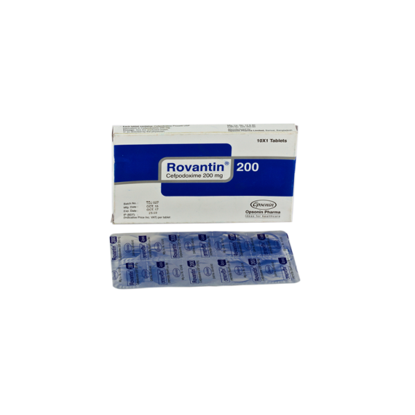 Rovantin 200 mg tab
