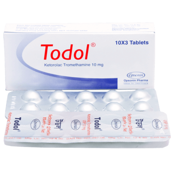 Todol 10 mg Tablet in Bangladesh,Todol 10 mg Tablet price , usage of Todol 10 mg Tablet ,