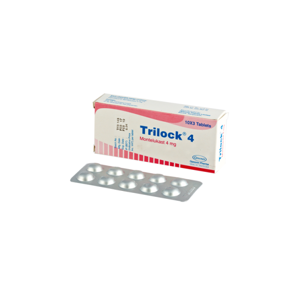 Trilock 4 mg tab in Bangladesh,Trilock 4 mg tab price , usage of Trilock 4 mg tab