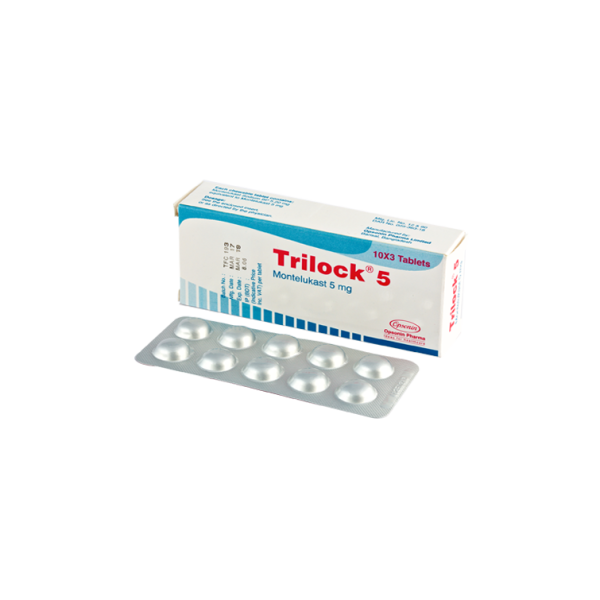 Trilock 5 mg tab in Bangladesh,Trilock 5 mg tab price , usage of Trilock 5 mg tab