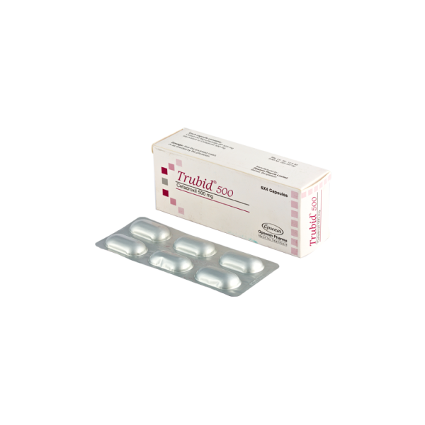Trubid 500 mg Cap in Bangladesh,Trubid 500 mg Cap price , usage of Trubid 500 mg Cap
