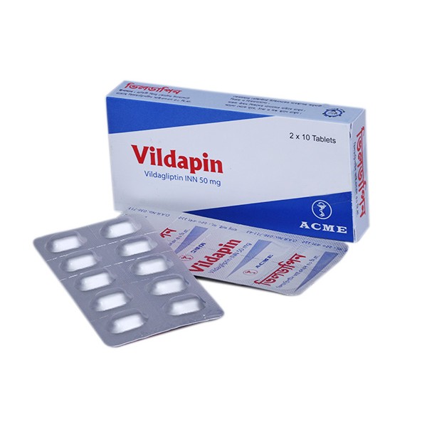 Vildapin 50 in Bangladesh,Vildapin 50 price , usage of Vildapin 50
