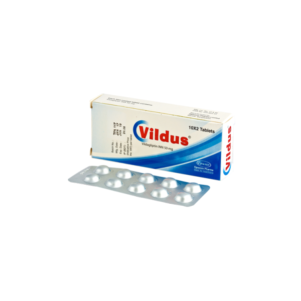 Vildus 50 mg tab in Bangladesh,Vildus 50 mg tab price , usage of Vildus 50 mg tab