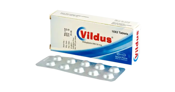 Vildus 50 mg tab - Vildagliptin