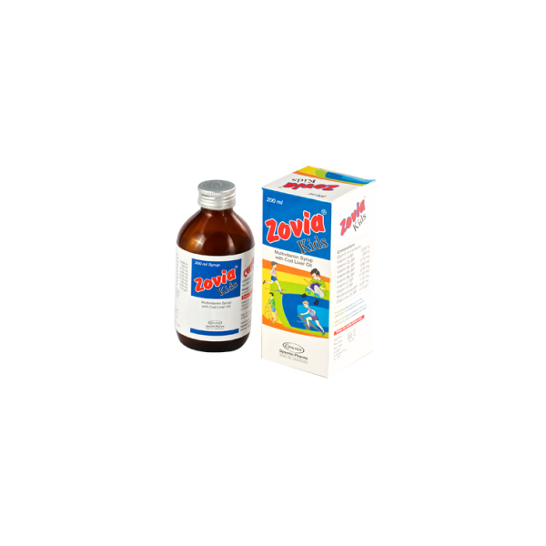 Zovia KIDS 200 Syrup in Bangladesh,Zovia KIDS 200 Syrup price , usage of Zovia KIDS 200 Syrup