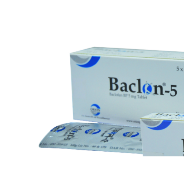 Baclon 5 Tab in Bangladesh,Baclon 5 Tab price , usage of Baclon 5 Tab