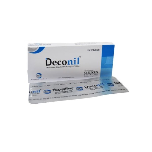 Deconil Tab in Bangladesh,Deconil Tab price , usage of Deconil Tab