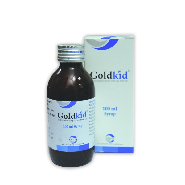Gold Kid 100ml Syrup in Bangladesh,Gold Kid 100ml Syrup price , usage of Gold Kid 100ml Syrup