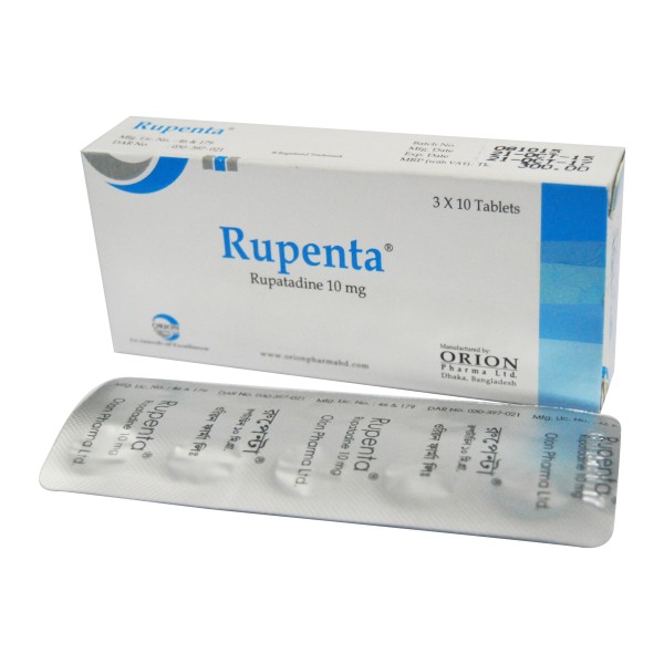 Rupenta Tab in Bangladesh,Rupenta Tab price , usage of Rupenta Tab