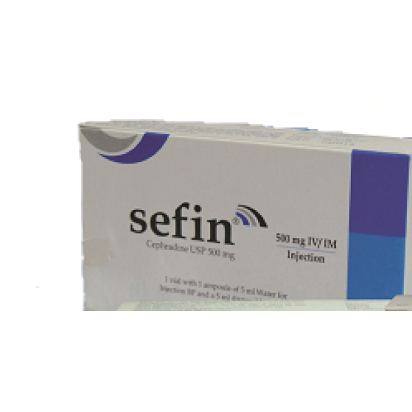Sefin 500 mg  IM/IV Injection