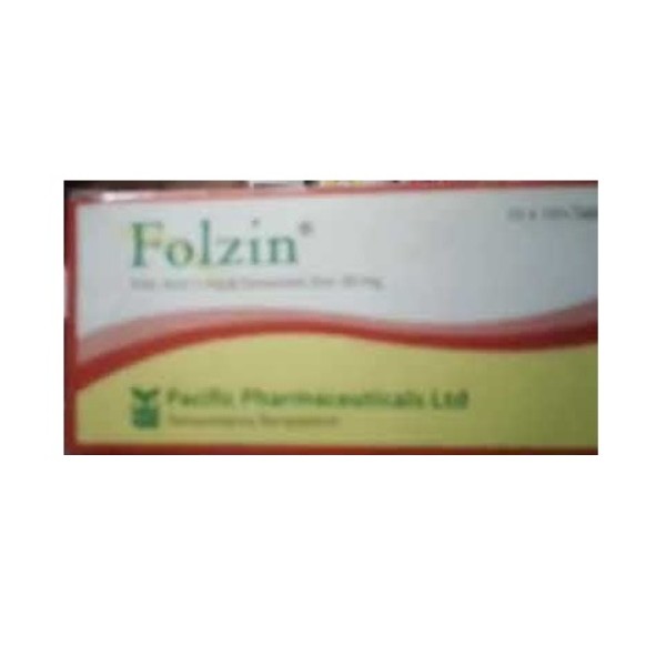 Folzin 5 mg+20 mg Tablet in Bangladesh,Folzin 5 mg+20 mg Tablet price,usage of Folzin 5 mg+20 mg Tablet