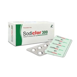 Sodiclor 300 mg Tablet, 1 strip Sodiclor 300 mg Tablet, 1 strip