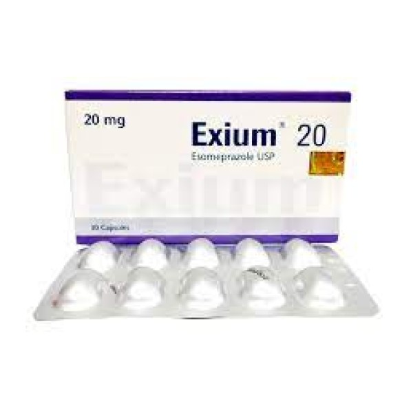 Exium 20 mg Tablet