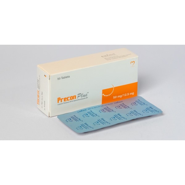 Precon Plus 50 mg+12.5 mg Tablet in Bangladesh,Precon Plus 50 mg+12.5 mg Tablet price,usage of Precon Plus 50 mg+12.5 mg Tablet