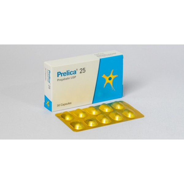 Prelica 25 mg Capsule in Bangladesh,Prelica 25 mg Capsule price , usage of Prelica 25 mg Capsule