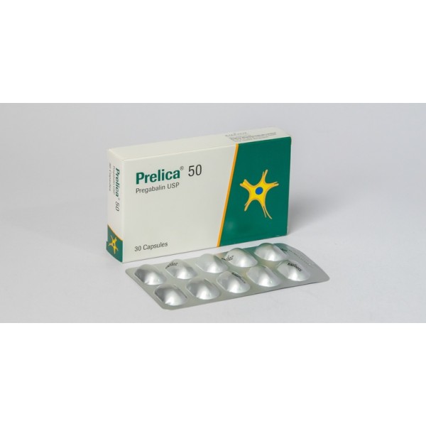 Prelica 50 mg Capsule in Bangladesh,Prelica 50 mg Capsule price , usage of Prelica 50 mg Capsule