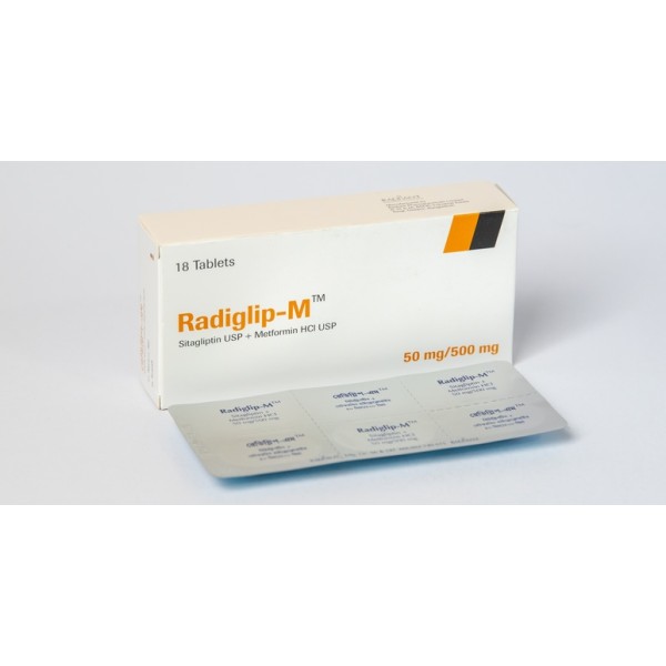Radiglip-M 50 mg+500 mg Tablet in Bangladesh,Radiglip-M 50 mg+500 mg Tablet price,usage of Radiglip-M 50 mg+500 mg Tablet