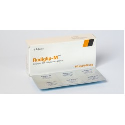 Radiglip-M 50 mg+500 mg Tablet