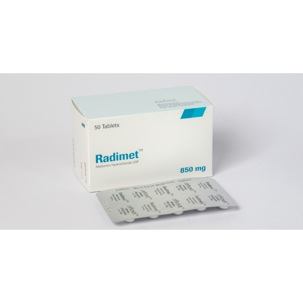 Radimet 850 mg Tablet in Bangladesh,Radimet 850 mg Tablet price,usage of Radimet 850 mg Tablet