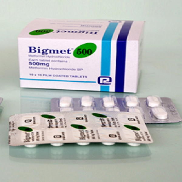 Bigmet 500 mg Tablet Bangladesh,Bigmet 500 mg Tablet price, usage of Bigmet 500 mg Tablet