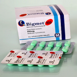 Bigmet 850 mg Tablet