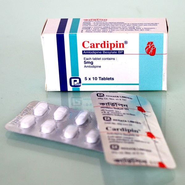 Cardipin 5 mg tab in Bangladesh,Cardipin 5 mg tab price , usage of Cardipin 5 mg tab
