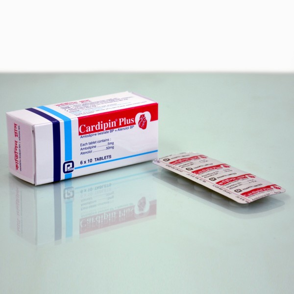 Cardipin PLUS 5/50 in Bangladesh,Cardipin PLUS 5/50 price , usage of Cardipin PLUS 5/50